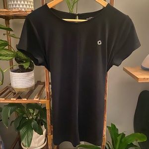 Chase Black blouse with back tie